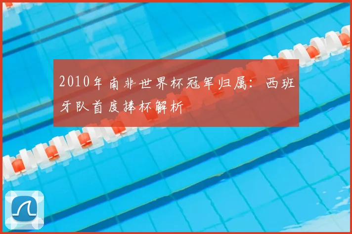 2010年南非世界杯冠军归属：西班牙队首度捧杯解析